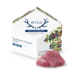 WYLD Huckleberry Hybrid Gummies